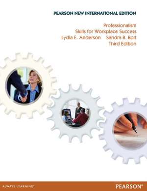 Professionalism: Skills for Workplace Success de Lydia Anderson