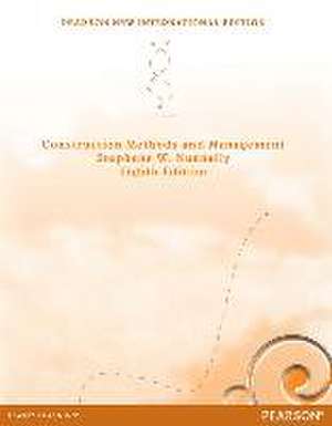 Construction Methods and Management de Stephens W. Nunnally