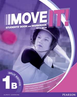 Move It! 1B Split Edition & Workbook MP3 Pack de Carolyn Barraclough