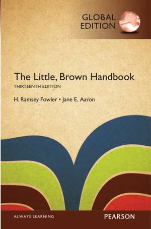 Little, Brown Handbook with MyWritingLab, Global Edition de Jane E. Aaron