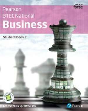 BTEC Nationals Business Student Book 2 + Activebook de Catherine Richards