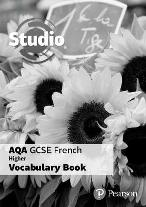 Studio AQA GCSE French Higher Vocab Book (pack of 8) de Angela Stanley