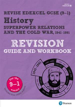 Pearson REVISE Edexcel GCSE History Superpower relations and the Cold War Revision Guide incl. online revision and quizzes - for 2026, 2027 exams de Brian Dowse