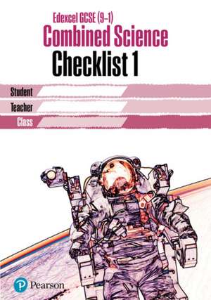 Edexcel GCSE (9-1) Combined Science Revision Checklist 1 de Mark Levesley