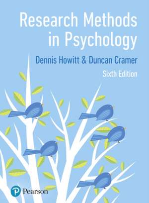 Research Methods in Psychology de Duncan Cramer