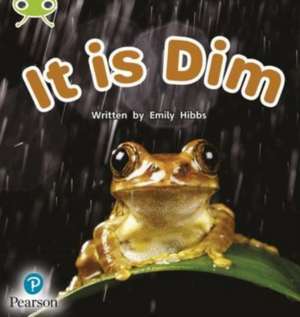 Bug Club Phonics - Phase 2 Unit 1-2: It is Dim de Emily Hibbs