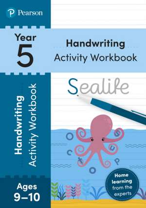 Loader, S: Pearson Learn at Home Handwriting Activity Workbo de Sarah Loader