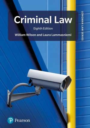 Criminal Law de William Wilson