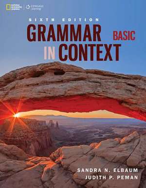 Grammar in Context Basic de Sandra N. Elbaum