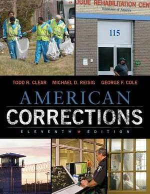 American Corrections de Todd R. Clear