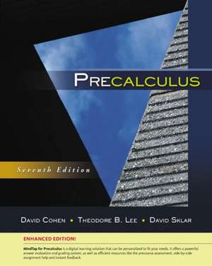 Precalculus, Enhanced Edition de David Cohen