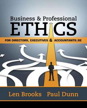 Brooks, L: Business & Professional Ethics for Directors, Exe de Paul (Brock University) Dunn