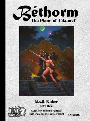 Bethorm: The Plane of Tekumel RPG de Jeff Dee