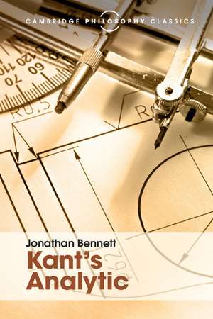 Kant's Analytic de Jonathan Bennett