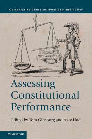 Assessing Constitutional Performance de Tom Ginsburg