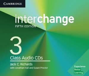 Interchange Level 3 Class Audio CDs de Jack C. Richards