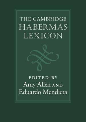 The Cambridge Habermas Lexicon de Amy Allen