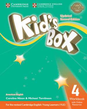 Kid's Box Level 4 Workbook with Online Resources American English de Caroline Nixon