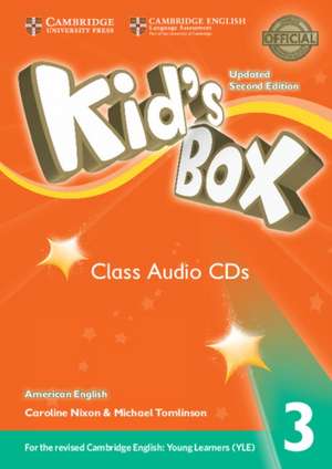 Kid's Box Level 3 Class Audio CDs (3) American English de Caroline Nixon