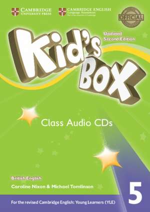 Kid's Box Level 5 Class Audio CDs (3) British English de Caroline Nixon