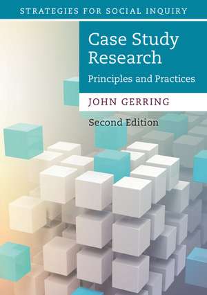 Case Study Research: Principles and Practices de John Gerring