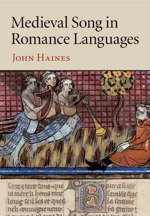 Medieval Song in Romance Languages de John Haines