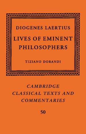 Diogenes Laertius de Tiziano Dorandi