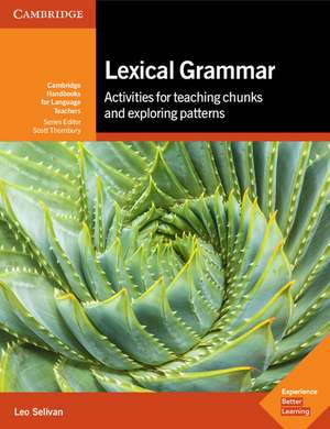 Lexical Grammar: Activities for Teaching Chunks and Exploring Patterns de Leo Selivan