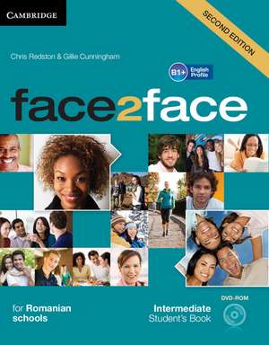 face2face Intermediate Student's Book with DVD-ROM Romanian Edition de Chris Redston