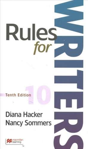 Rules for Writers de Diana Hacker