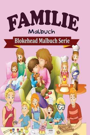 Familie Malbuch de Die Blokehead