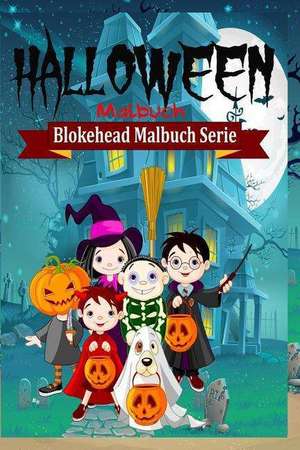 Halloween Malbuch de Die Blokehead