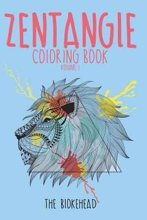 Zentangle Coloring Book- Volume 1 de The Blokehead