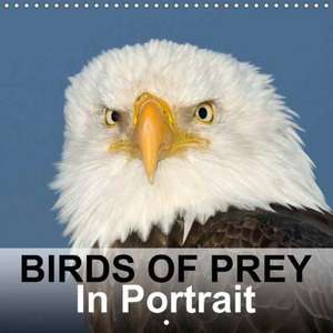 Birds Of Prey In Portrait (Wall Calendar 2018 300 × 300 mm Square) de K. A. Birdimagency. Com