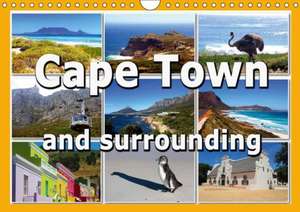 Cape Town and surrounding (Wall Calendar 2018 DIN A4 Landscape) de Sylvia Schwarz