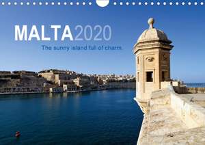 Malta. The sunny island full of charm. (Wall Calendar 2020 DIN A4 Landscape) de Frank Mitchell