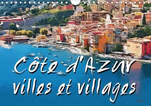 Côte d'Azur villes et villages (Calendrier mural 2020 DIN A4 horizontal) de k. A. Sudpastel