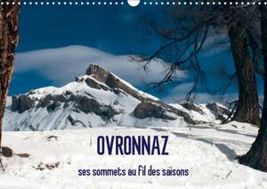 OVRONNAZ, ses sommets au fil des saisons (Calendrier mural 2020 DIN A3 horizontal) de Yves Montandon