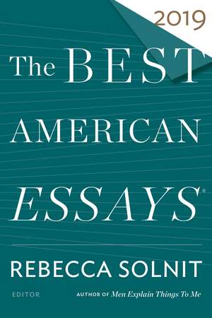 The Best American Essays 2019 de Robert Atwan