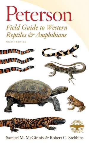 Peterson Field Guide To Western Reptiles & Amphibians, Fourth Edition de Robert C. Stebbins