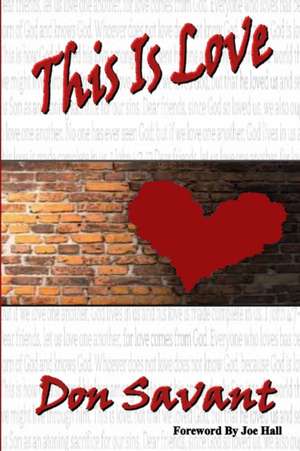 This Is Love de Don Savant