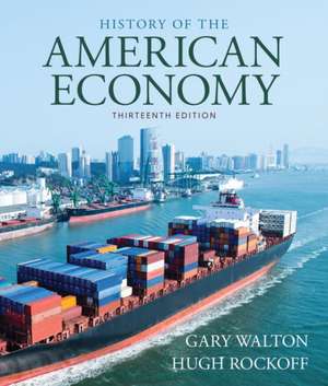 History of American Economy de Gary M Walton