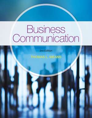 Business Communication de Thomas Means