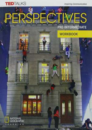 Perspectives Pre-intermediate: Workbook with Audio CD de National Geographic Learning