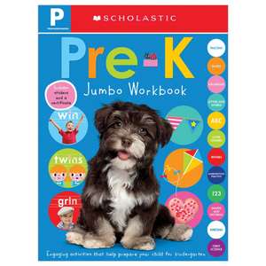 Pre-K Jumbo Workbook: Scholastic Early Learners (Jumbo Workbook) de Scholastic