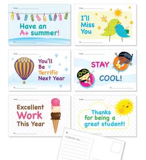 Hello Summer Postcards de Teacher's Friend