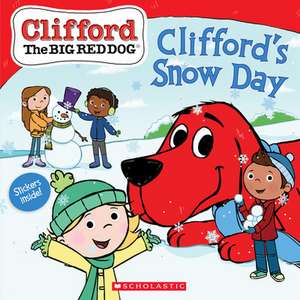 Clifford's Snow Day (Clifford the Big Red Dog Storybook) de Reika Chan