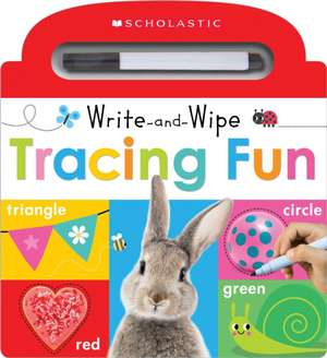 Tracing Fun: Scholastic Early Learners (Write and Wipe) de Scholastic