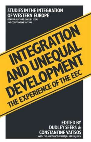 Integration and Unequal Development de Dudley Seers