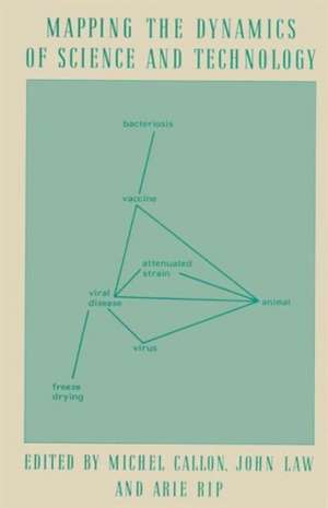 Mapping the Dynamics of Science and Technology: Sociology of Science in the Real World de Michel Callon